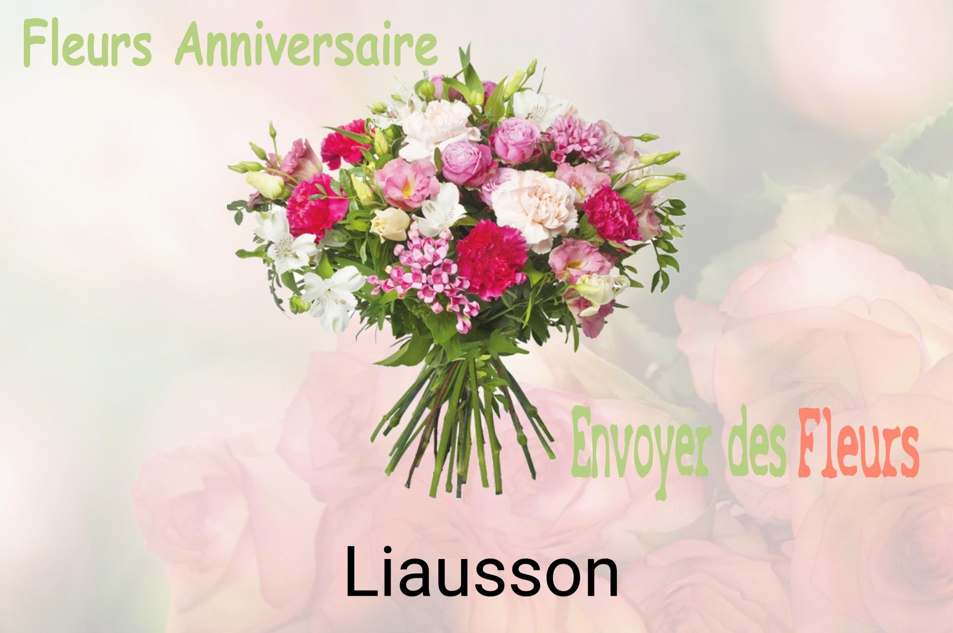 Bouquet de fleurs d’anniversaire livré à Liausson